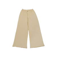 Ally Pointelle Bukser Butter Yellow