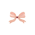 Bow Hair Clip Blush