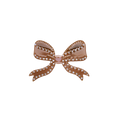 Bow Hair Clip Mocha