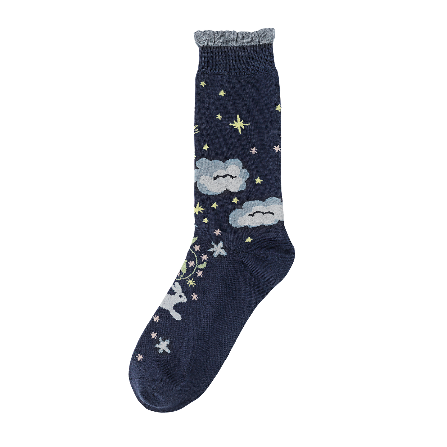 Bunny Moon Socks Marine