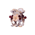 Daisy Hair Claw Hazel Brown