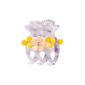 Daisy Hair Claw Lavender Melange