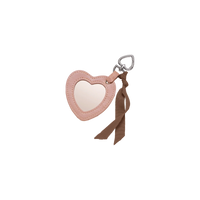 Heart Lommespeil Nøkkelring Blush