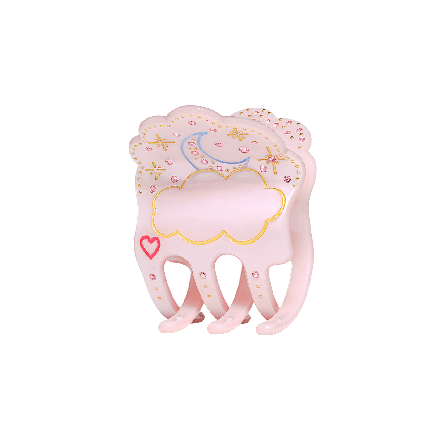 Light Hair Claw Baby Pink
