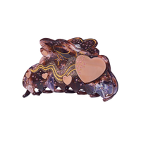 Love Comet Hair Claw Aubergine