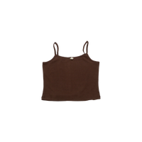 Megan Pointelle Topp Brown