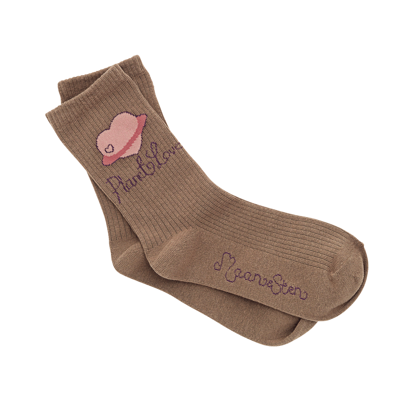 Planet Love Socks Mocca