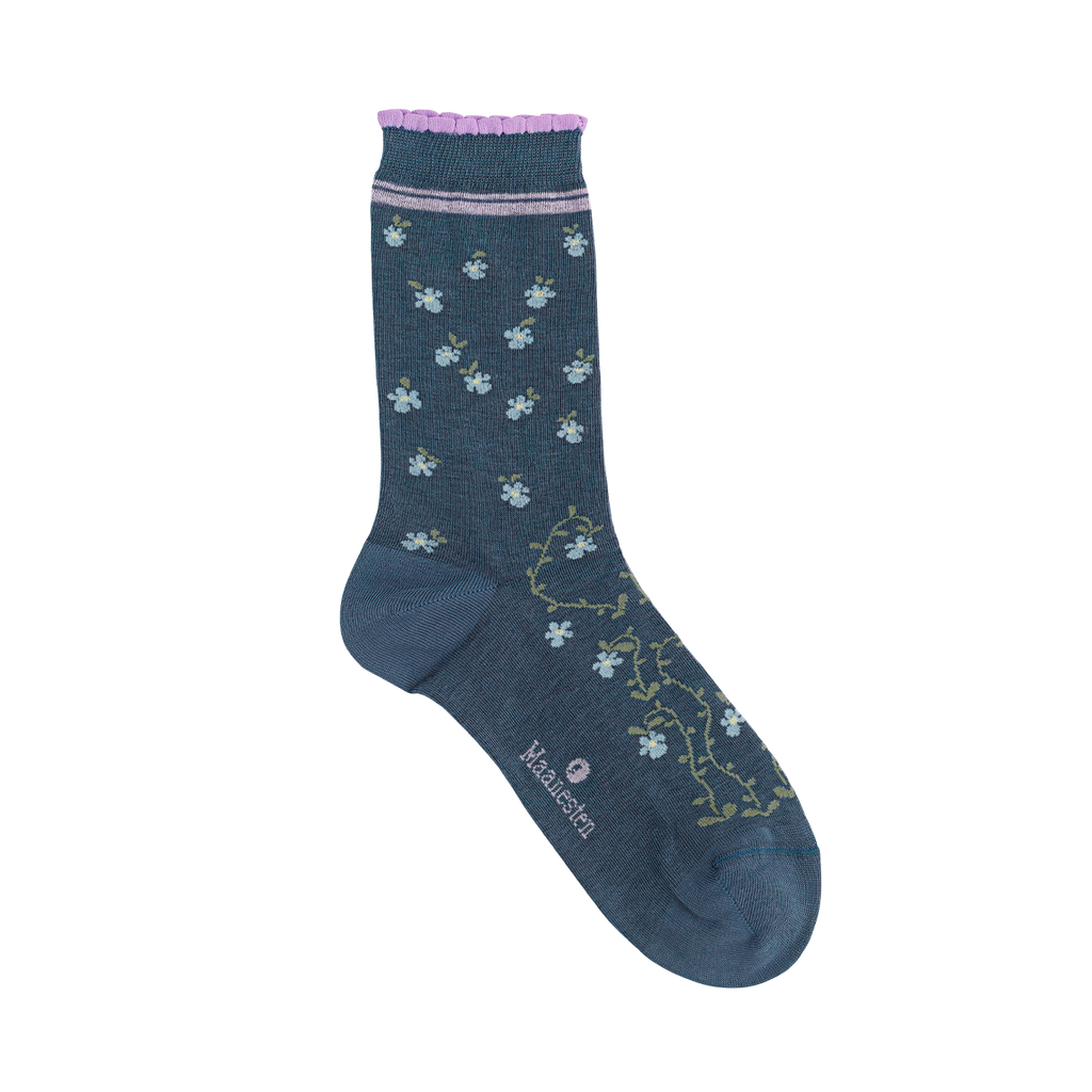 Flowerbed Socks Marine