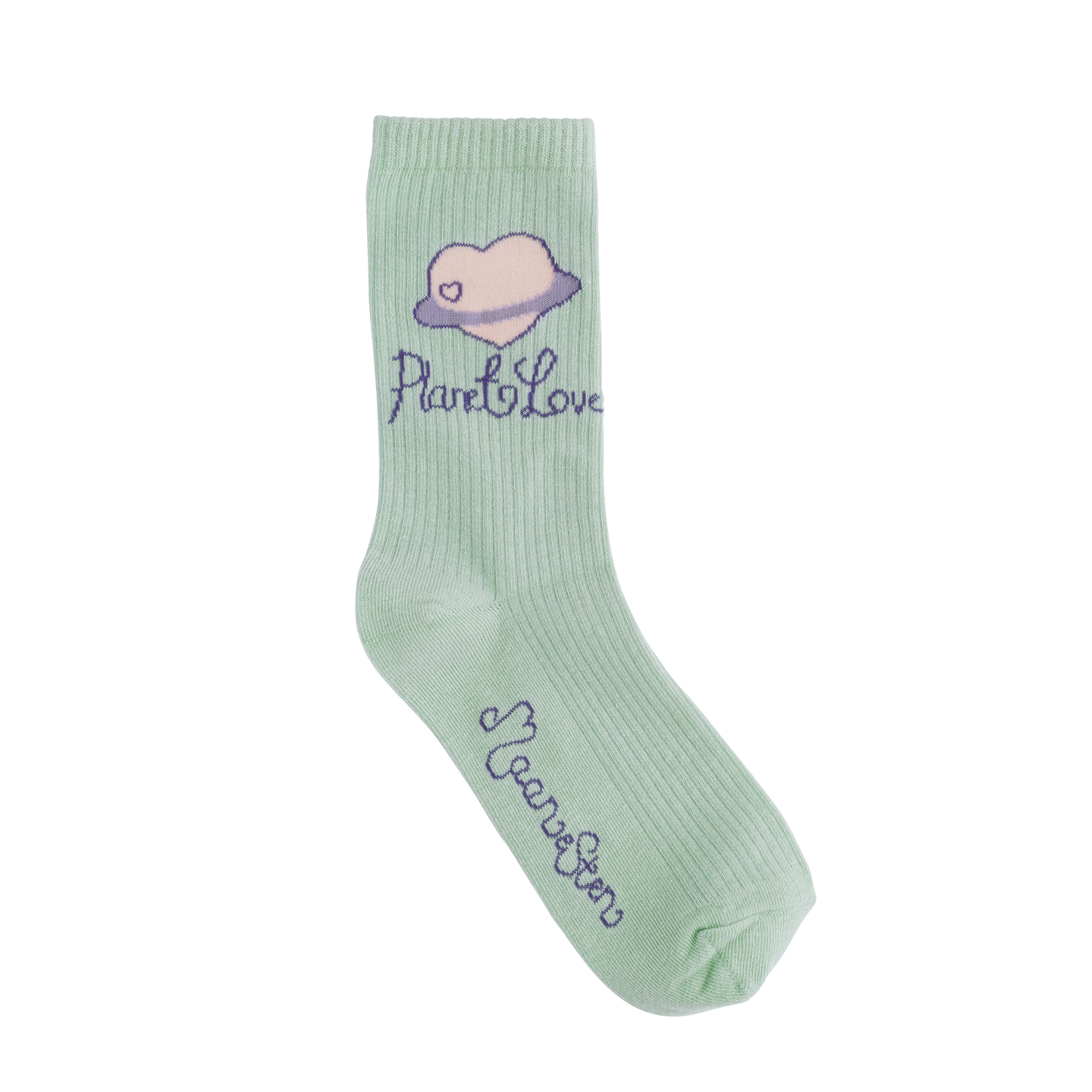 Planet Love Socks Dusty Green