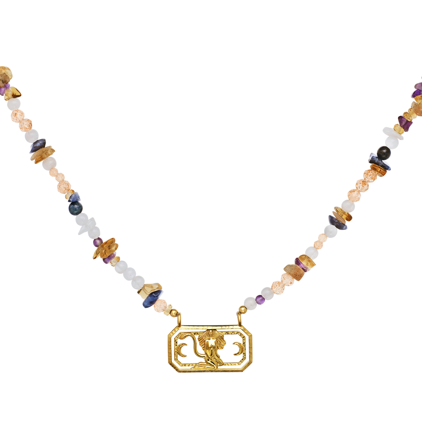 Zodiac Fire Leo Necklace